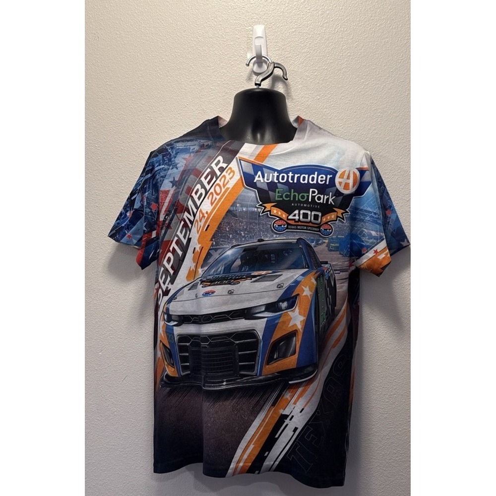 Texas Motor Speedway Shirt‎ Graphic Echo Park Autotrader 2023 Size Medium NASCAR
